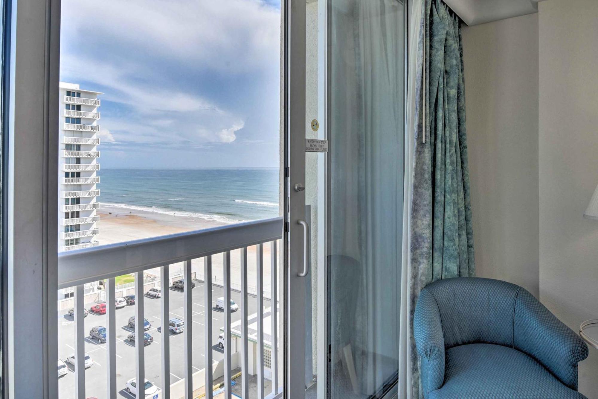 Sunny Daytona Beach Gem With Ocean Views! Dış mekan fotoğraf