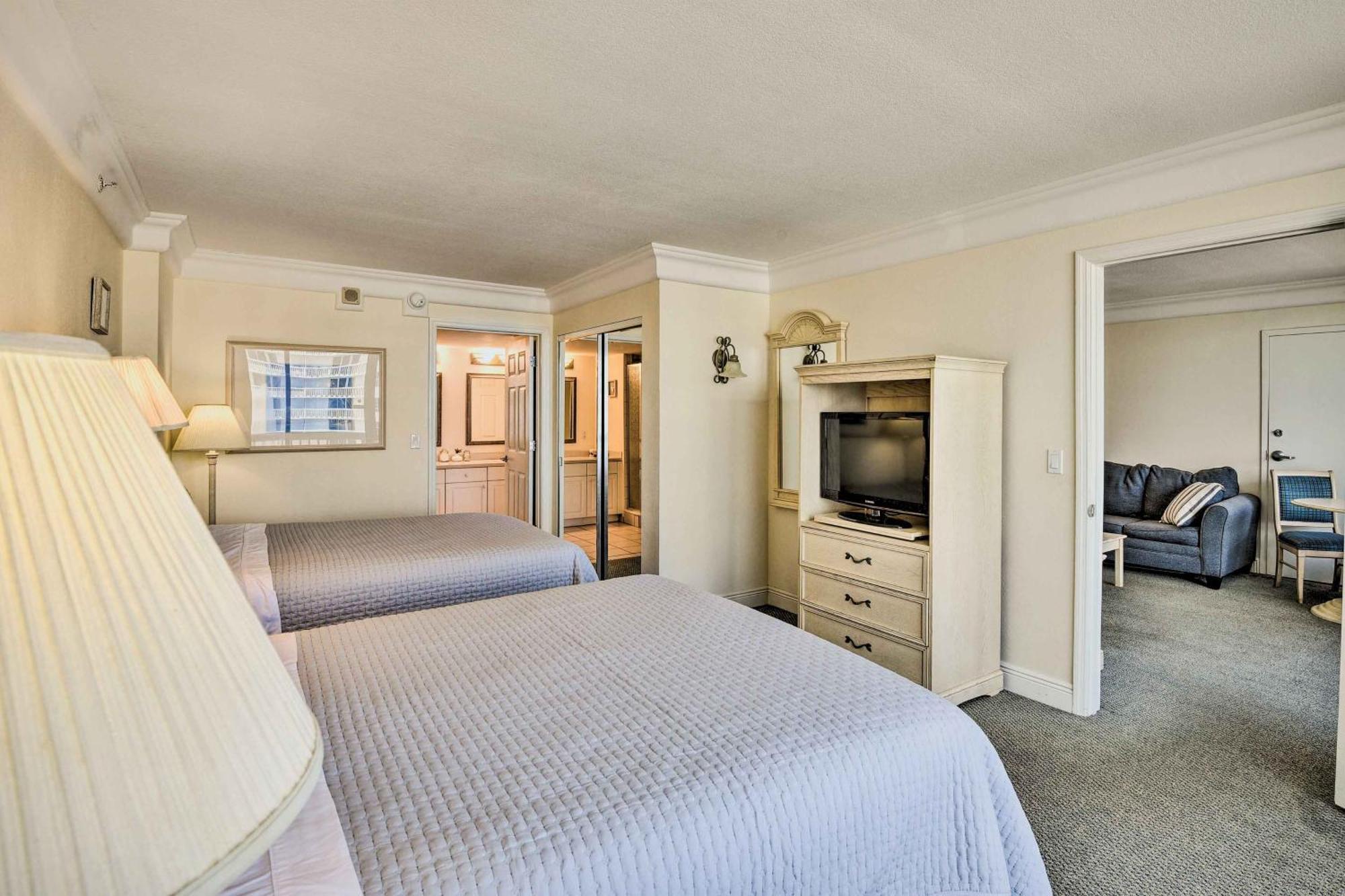 Sunny Daytona Beach Gem With Ocean Views! Dış mekan fotoğraf